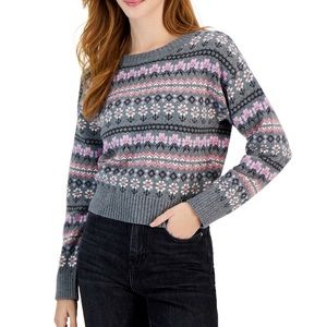 Sugar Moon- Juniors Crew neck sweater- NWOT
